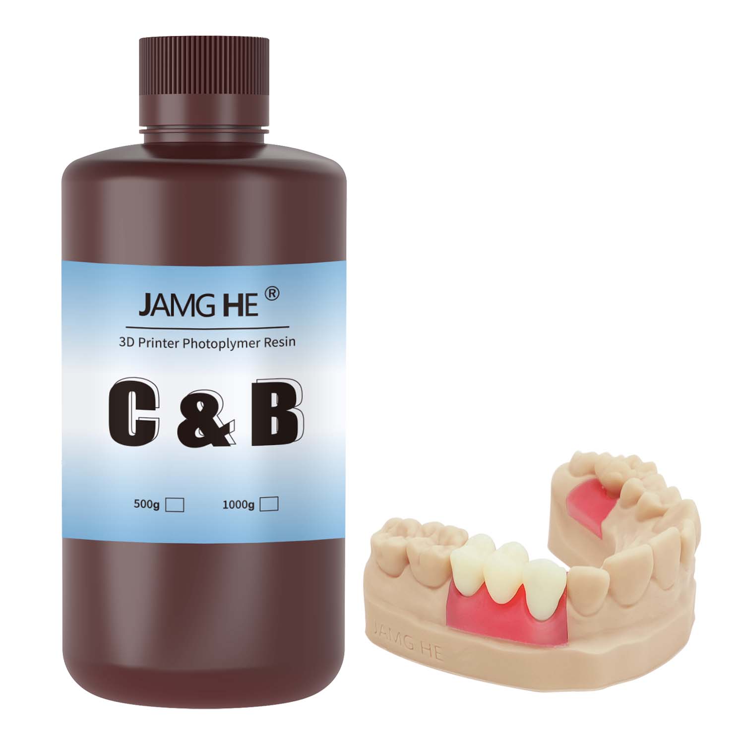 JAMG HE 405nm Dental C & B Resin 1Kg