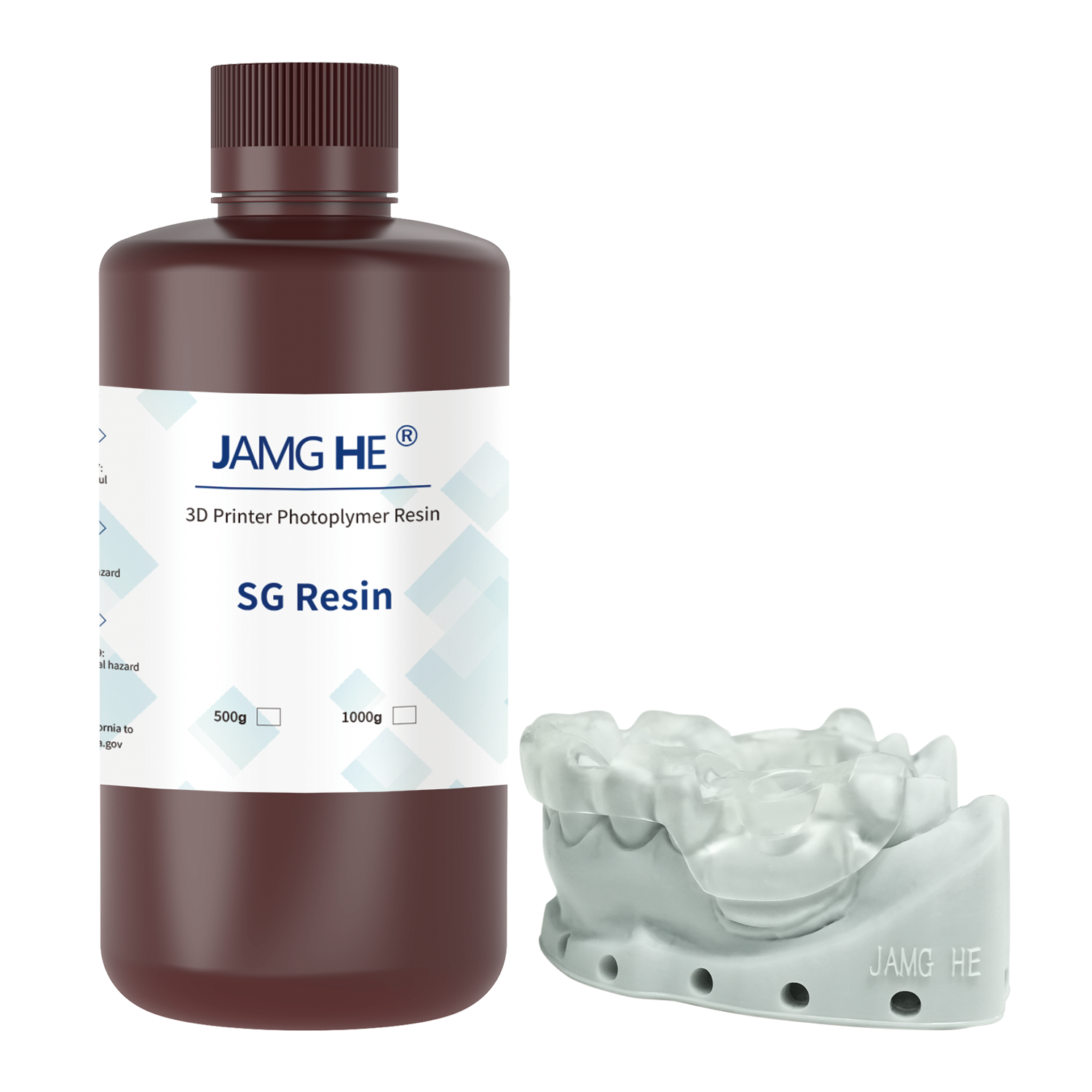JAMG HE 405nm Dental Resin SG Clear