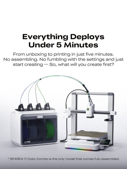 Creality SPARKX i7 Combo 3D Printer