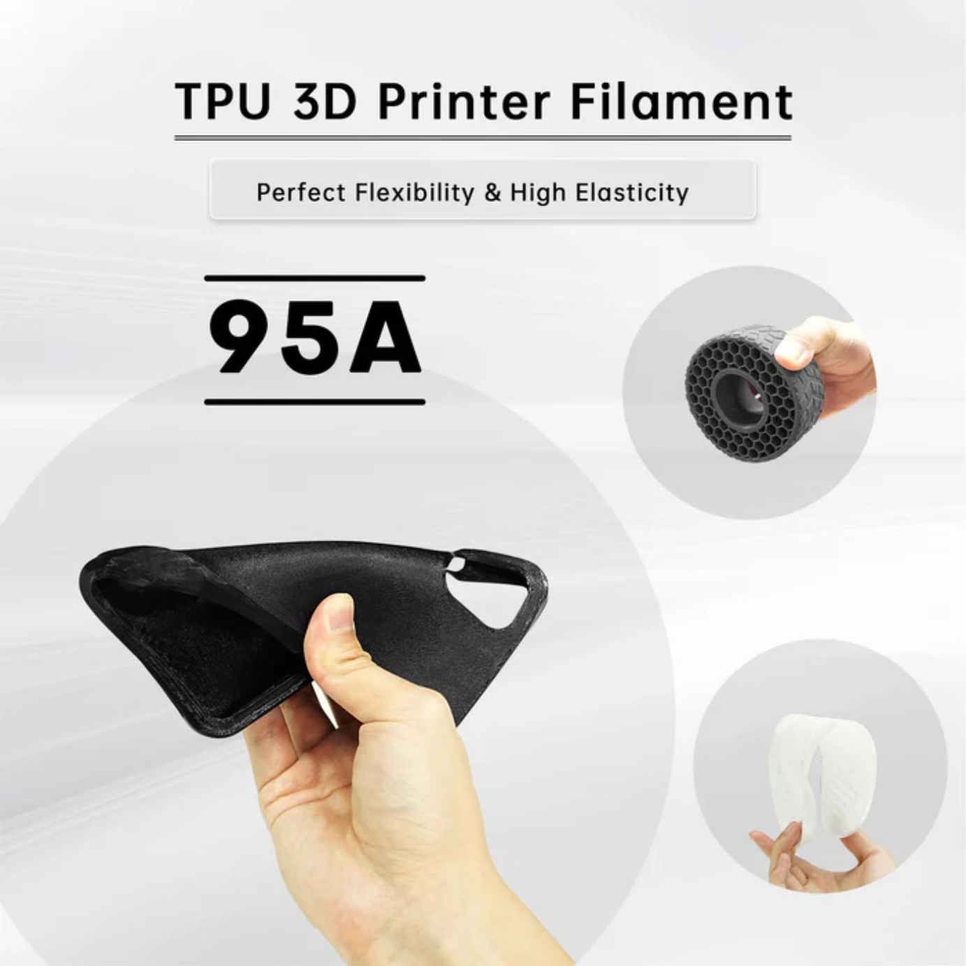 JAMG HE TPU 1.75MM Filament 1KG