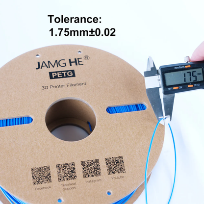 JAMG HE Petg 1.75MM Filament 1KG