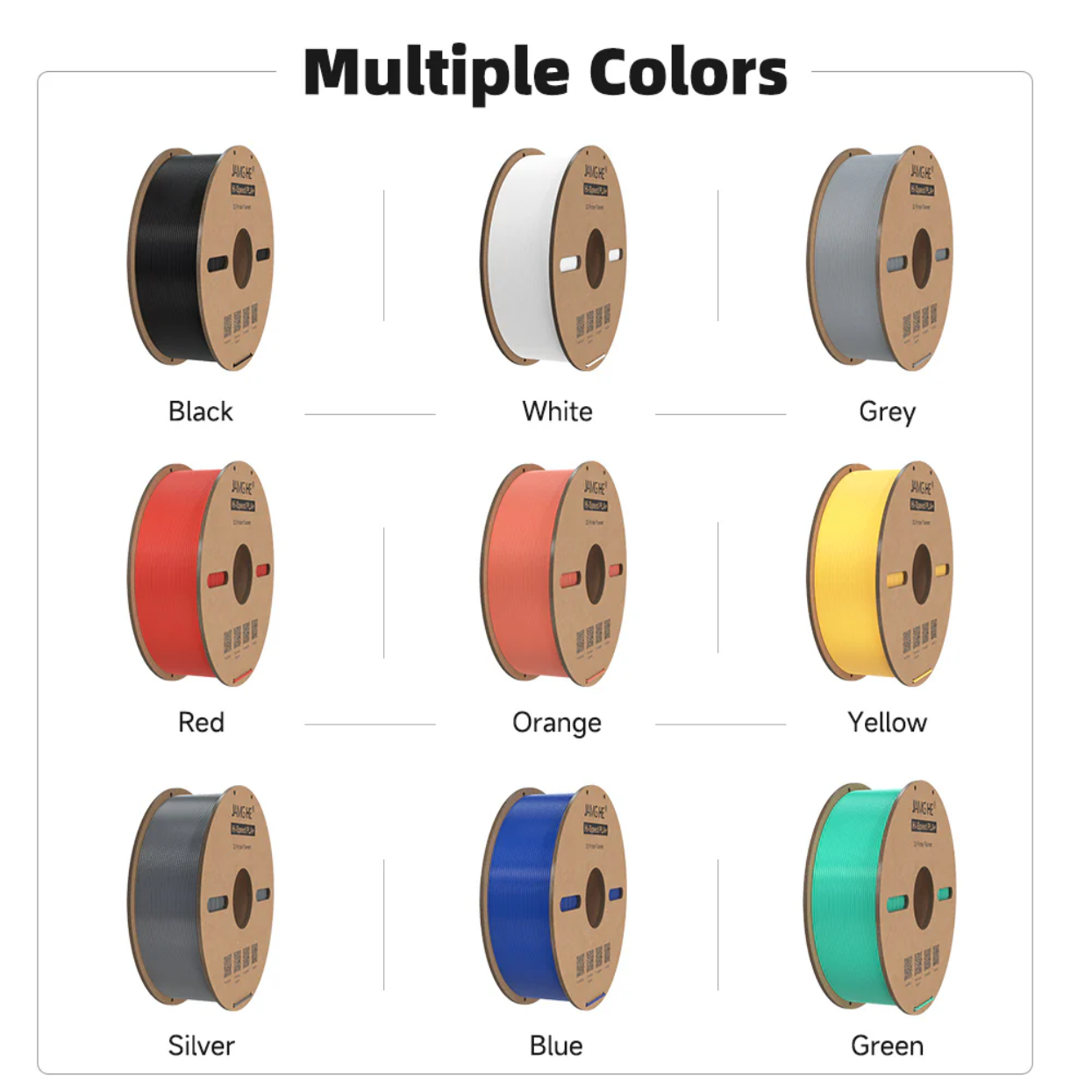 JAMG HE Hi-Speed PLA+ 1.75MM Filament 1KG