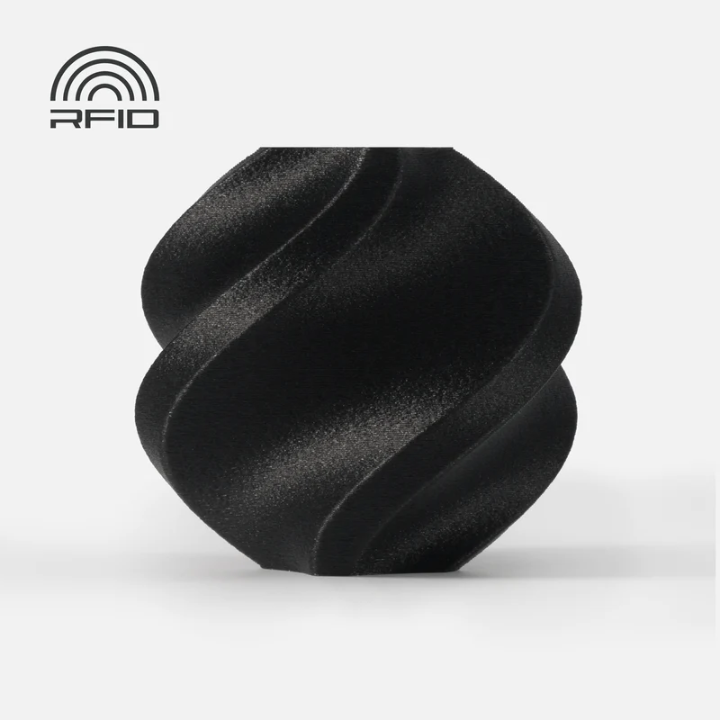 Bambu PAHT - CF - Black - With Bambu Reusable Spool - 1kg