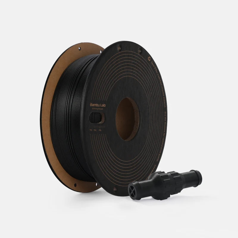 Bambu PPS-CF-Black- with Bambu Reusable Spool - 750gm