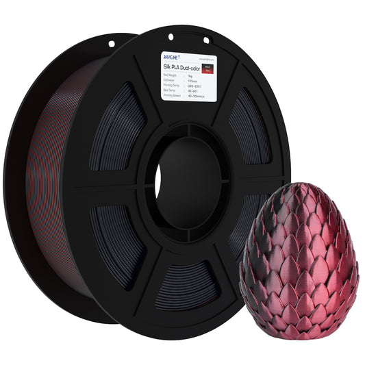 JAMG HE Silk 1.75MM Filament 1KG - Dual Colour