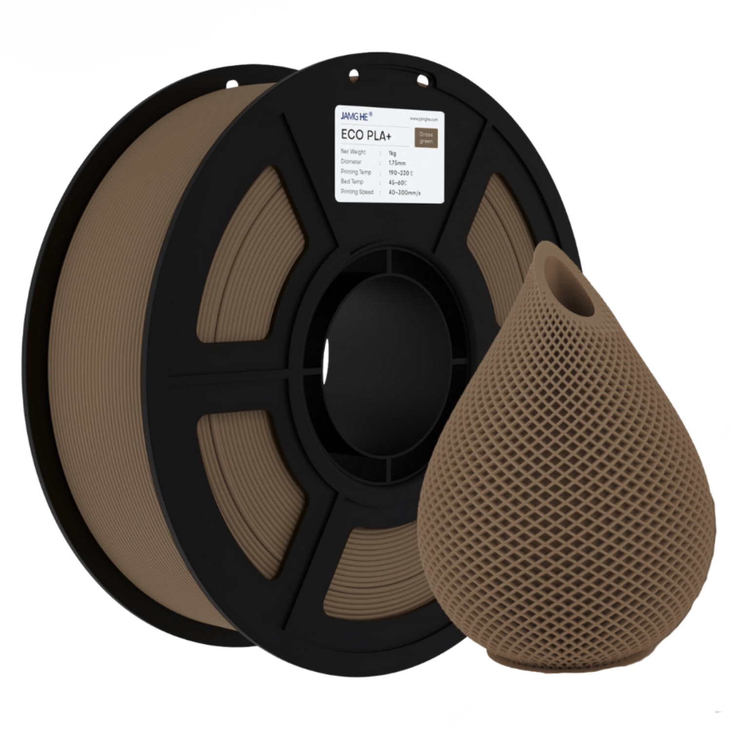 JAMG HE Eco PLA+ 1.75MM Filament 1KG