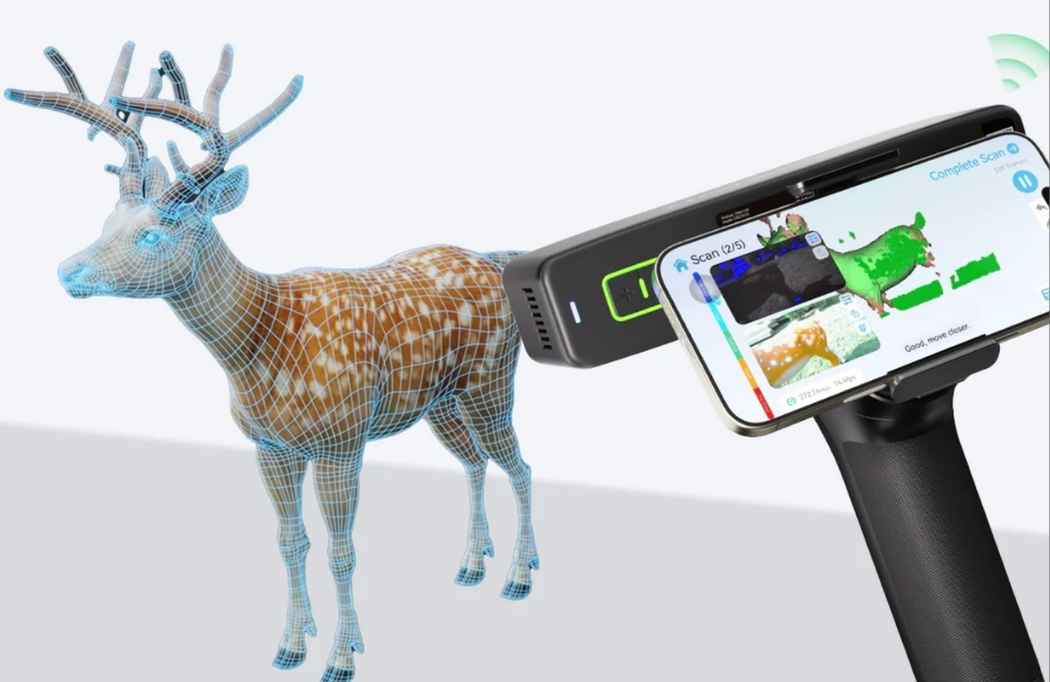 Real-Time Mobile Preview - Scan data mirrors live to your phone for wireless preview and control
