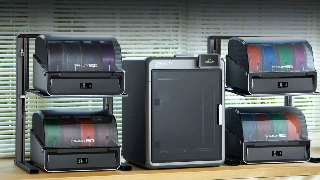 Up to 16-Color Printing - 4×CFS with auto filament identification, smart feeding and multicolor slicing built in