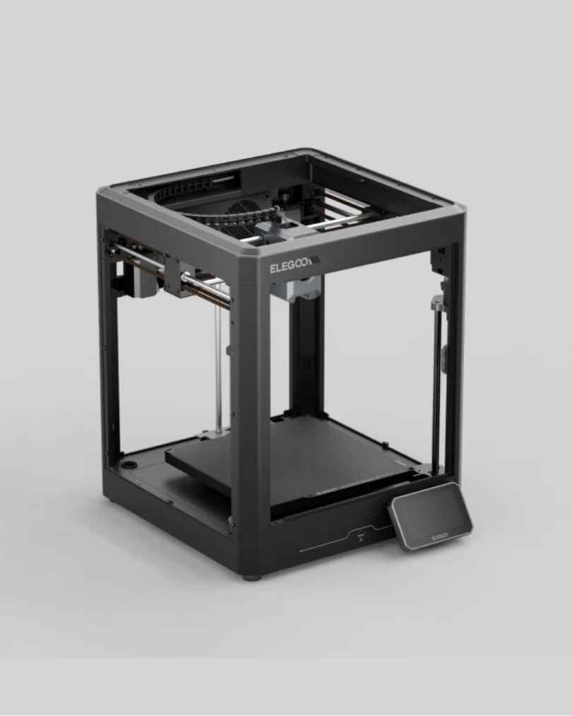 Integrated Die-Cast Frame - Single-piece aluminum construction kills vibration at high speed