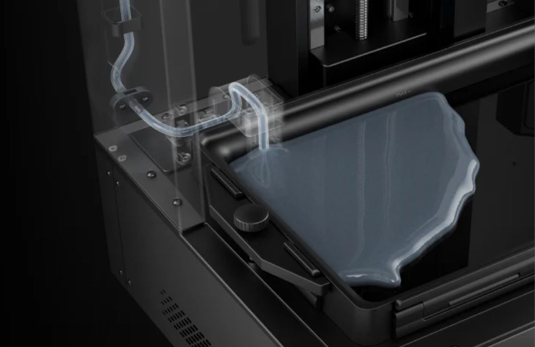 Automated Resin Feeding and Recycling - Two-way pump and 2kg bottle keep long prints running unattended