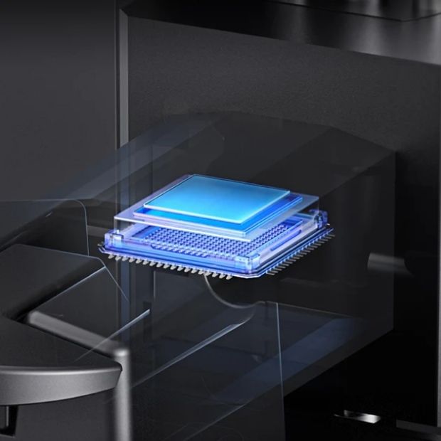 Smart Mechanical Sensor - Residue detection protects the LCD, plus resin shortage and leveling alarms