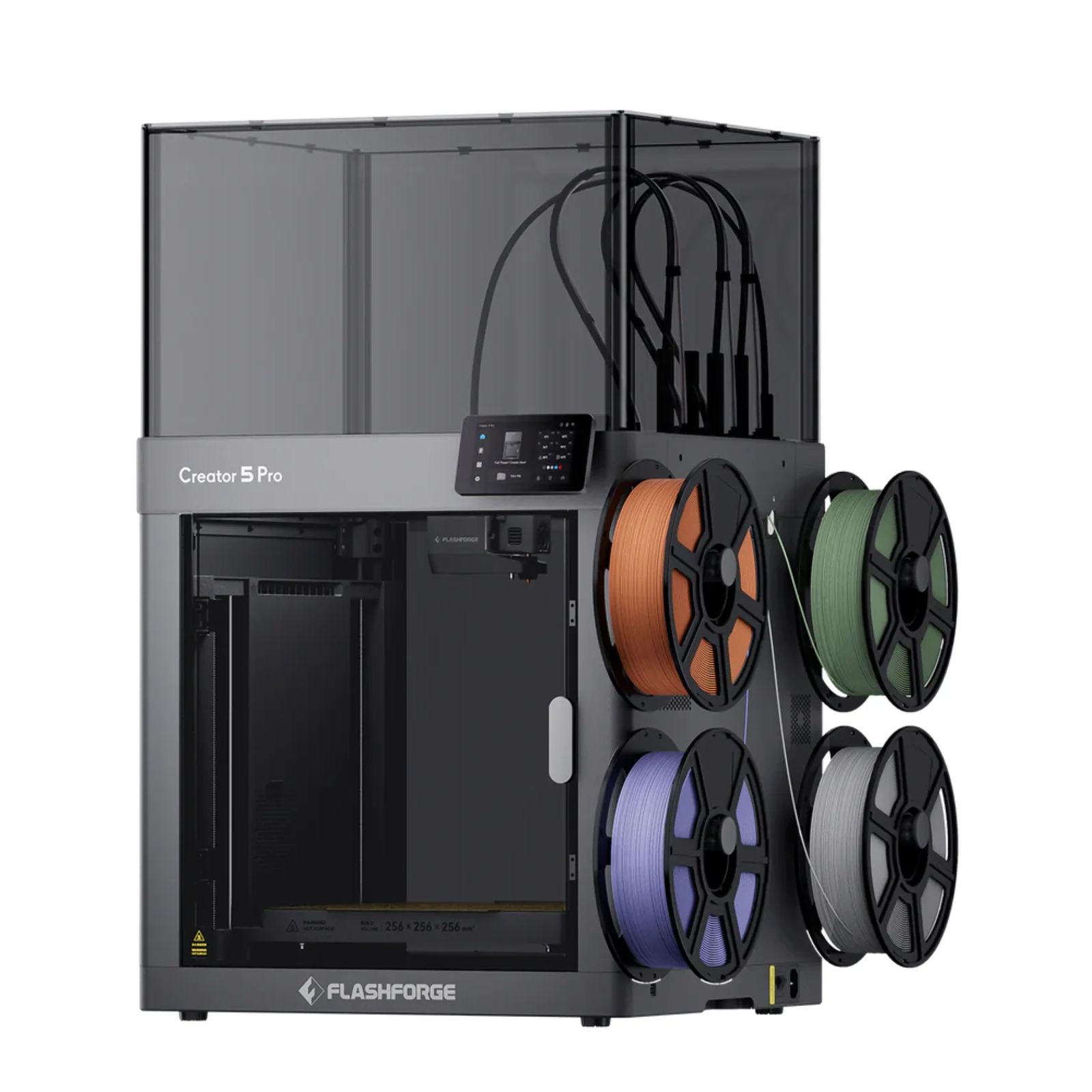 Flashforge Creator 5 Pro 4-Toolheads Enclosed Multi-Color 3D Printer - ( Pre Order )