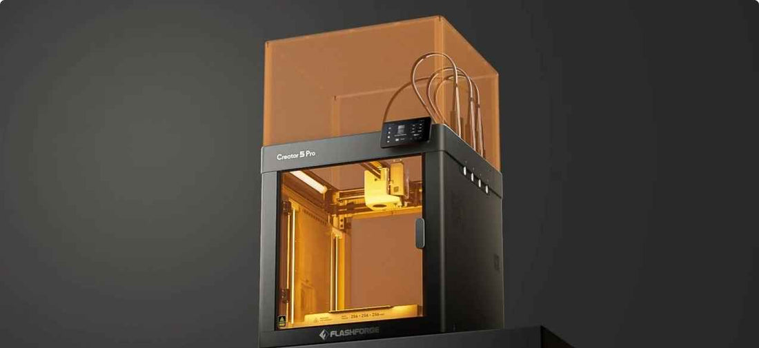 65°C Active Chamber Heating - Eliminates warping and cracking on ABS, ASA, PC and PA