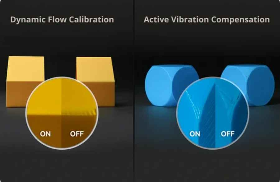 Flawless Surfaces via Auto-Compensation - Smart correction keeps layers clean without babysitting