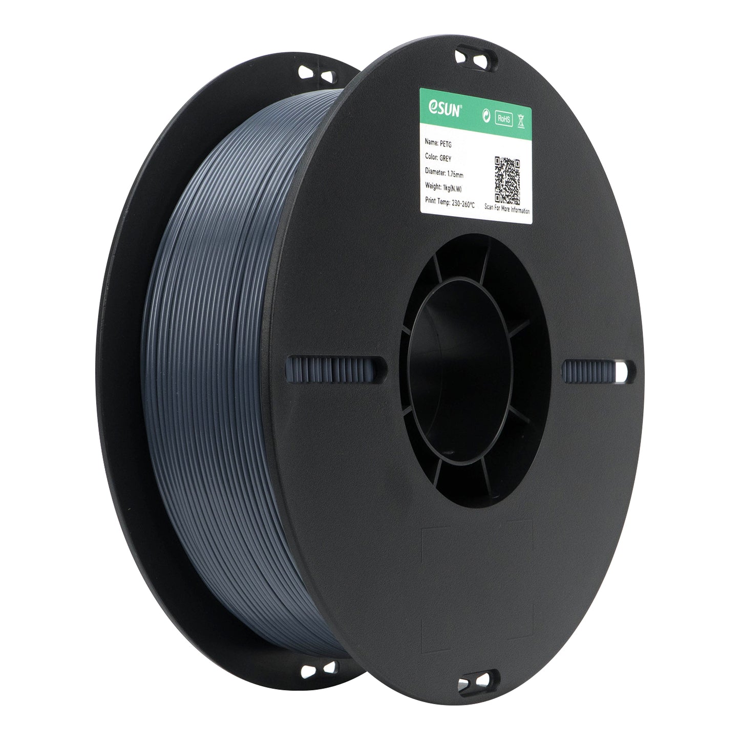 eSun - PETG Filament 1.75mm Translucent  1kg