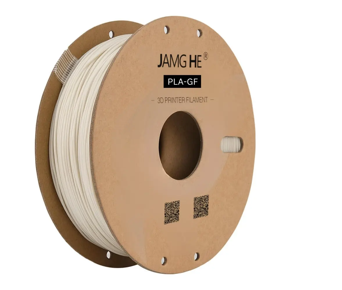 JAMG HE Glass Fiber PLA  1.75MM Filament 1KG - Natural