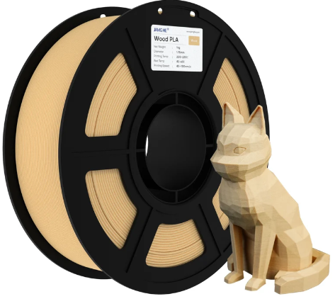 JAMG HE Wood PLA+ 1.75MM Filament 1KG
