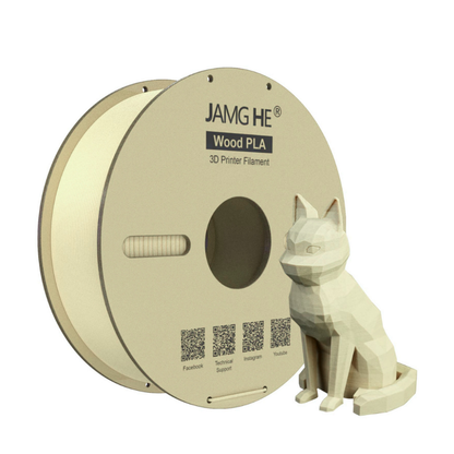 Jamg He Wood PLA+ 1.75MM Filament 1KG