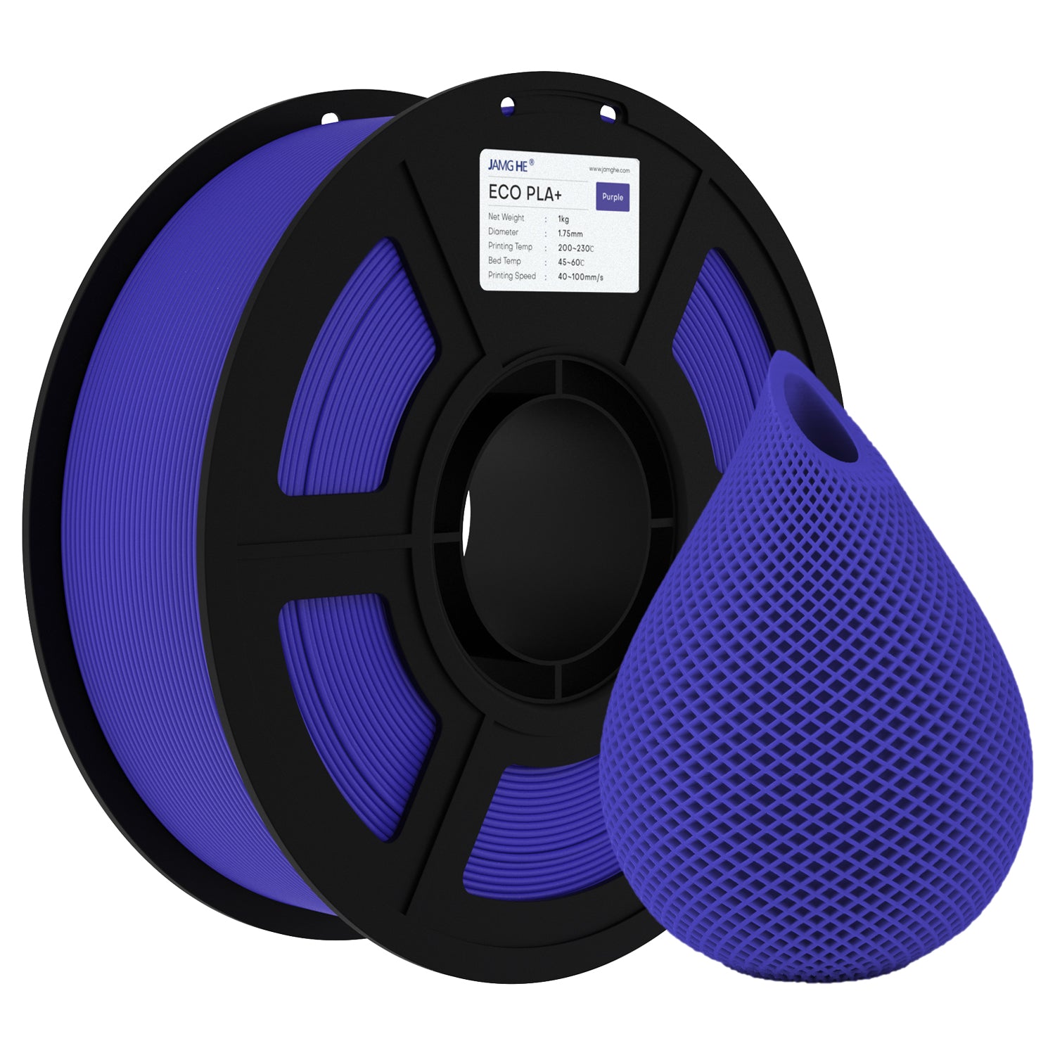 JAMG HE Eco PLA+ 1.75MM Filament 1KG