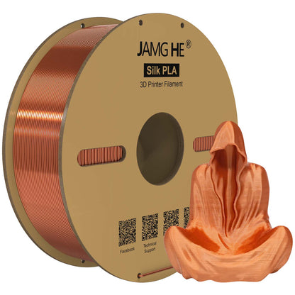 JAMG HE PLA Silk 1.75MM Filament 1KG