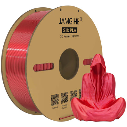 JAMG HE PLA Silk 1.75MM Filament 1KG