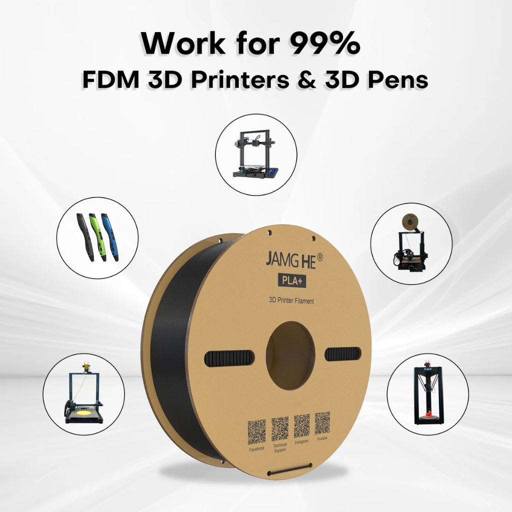 JAMG HE PLA+ 1.75MM Filament 1KG