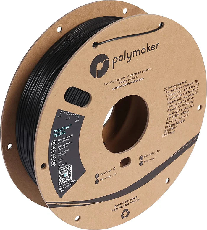 Polymaker Polyflex TPU90 1.75MM Filament 0.75KG