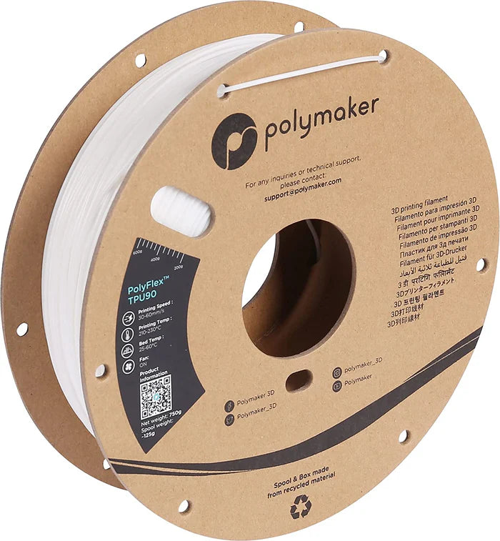 Polymaker Polyflex TPU90 1.75MM Filament 0.75KG