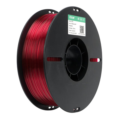 eSun - PETG Filament 1.75mm Translucent  1kg