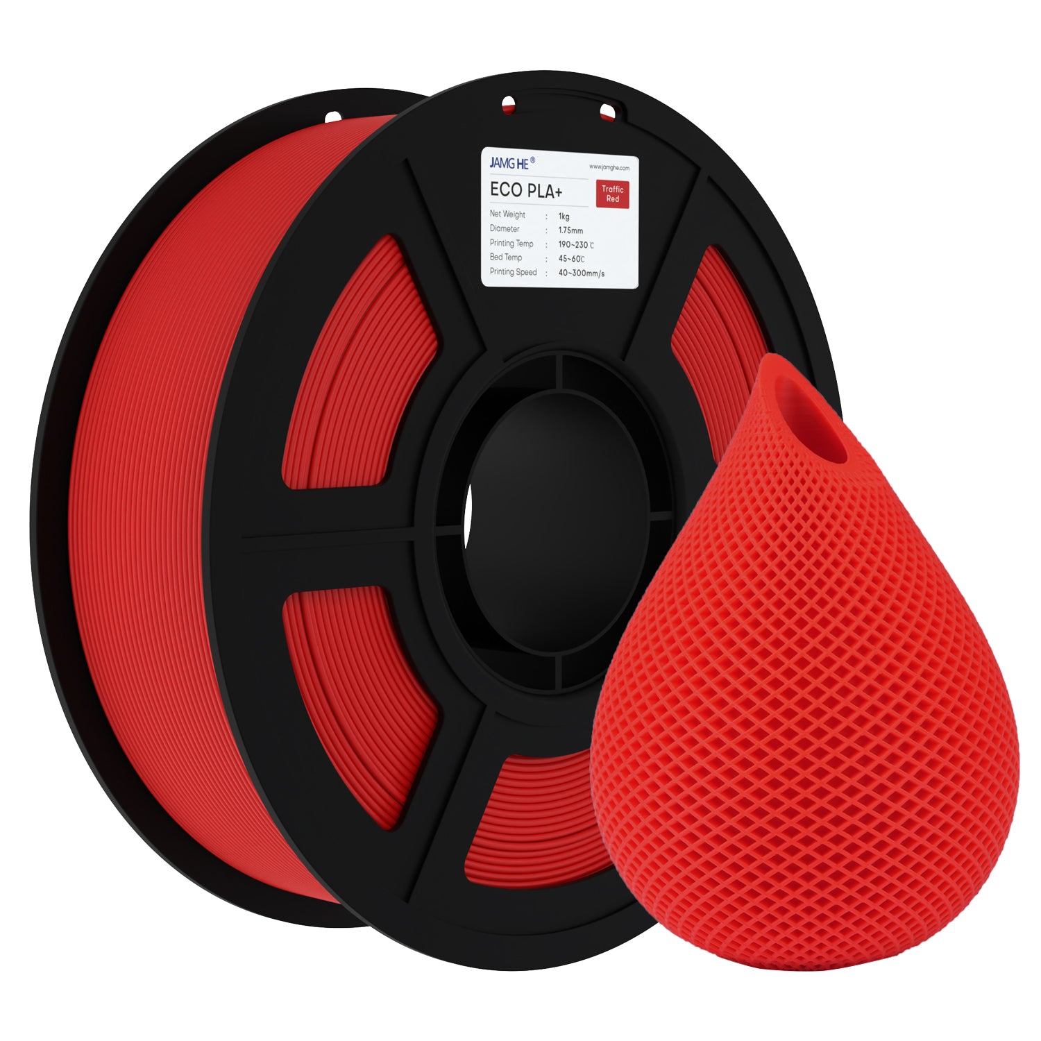 JAMG HE Eco PLA+ 1.75MM Filament 1KG