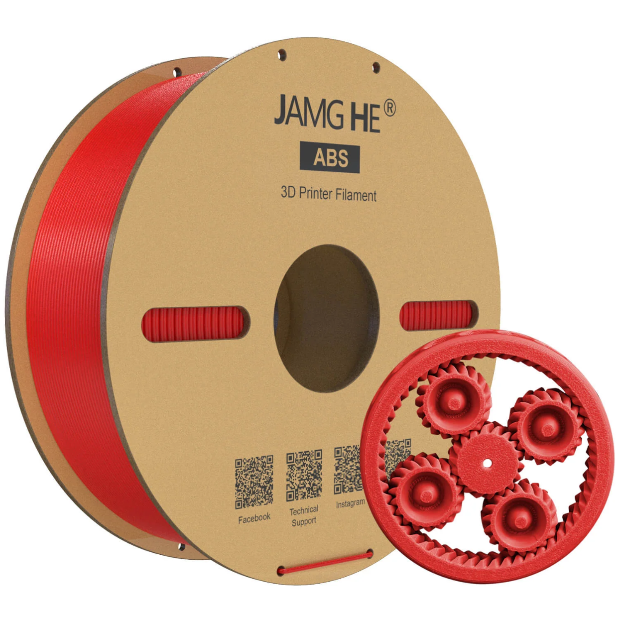 JAMG HE ABS 1.75MM Filament 1KG