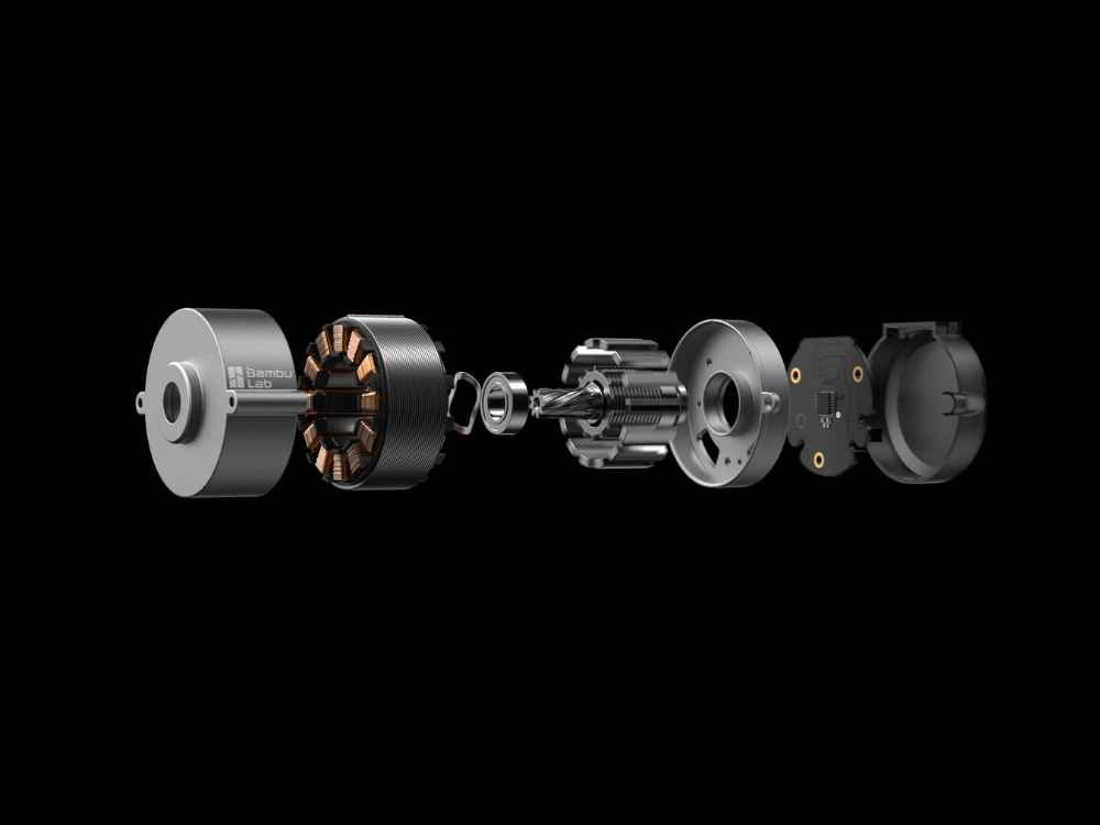 1000mm/s with 67% More Extrusion Force - PMSM servo cuts your print time by up to 30%