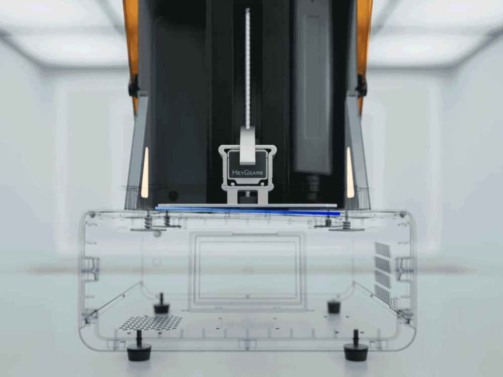 Fully Automated Assistance - Auto leveling, resin heating, refill and residue detection
