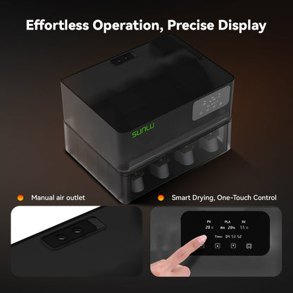 SUNLU AMS Heater, Upgraded your Bambu AMS, Enables Drying while Printing.