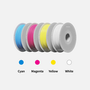Bambu PLA Basic CMYK - Cyan, Magenta, Yellow, & Jade White - SPL