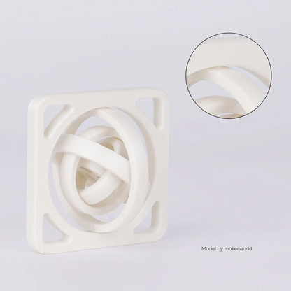 JAMG HE Glass Fiber PLA  1.75MM Filament 1KG - Natural