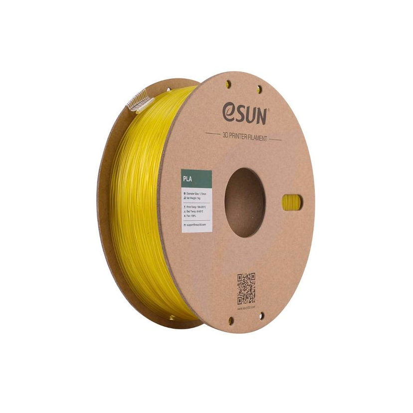eSun PLA - Clear  Translucent 1.75 MM Filament 1 KG