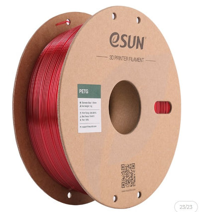 eSun - PETG Filament 1.75mm Translucent  1kg