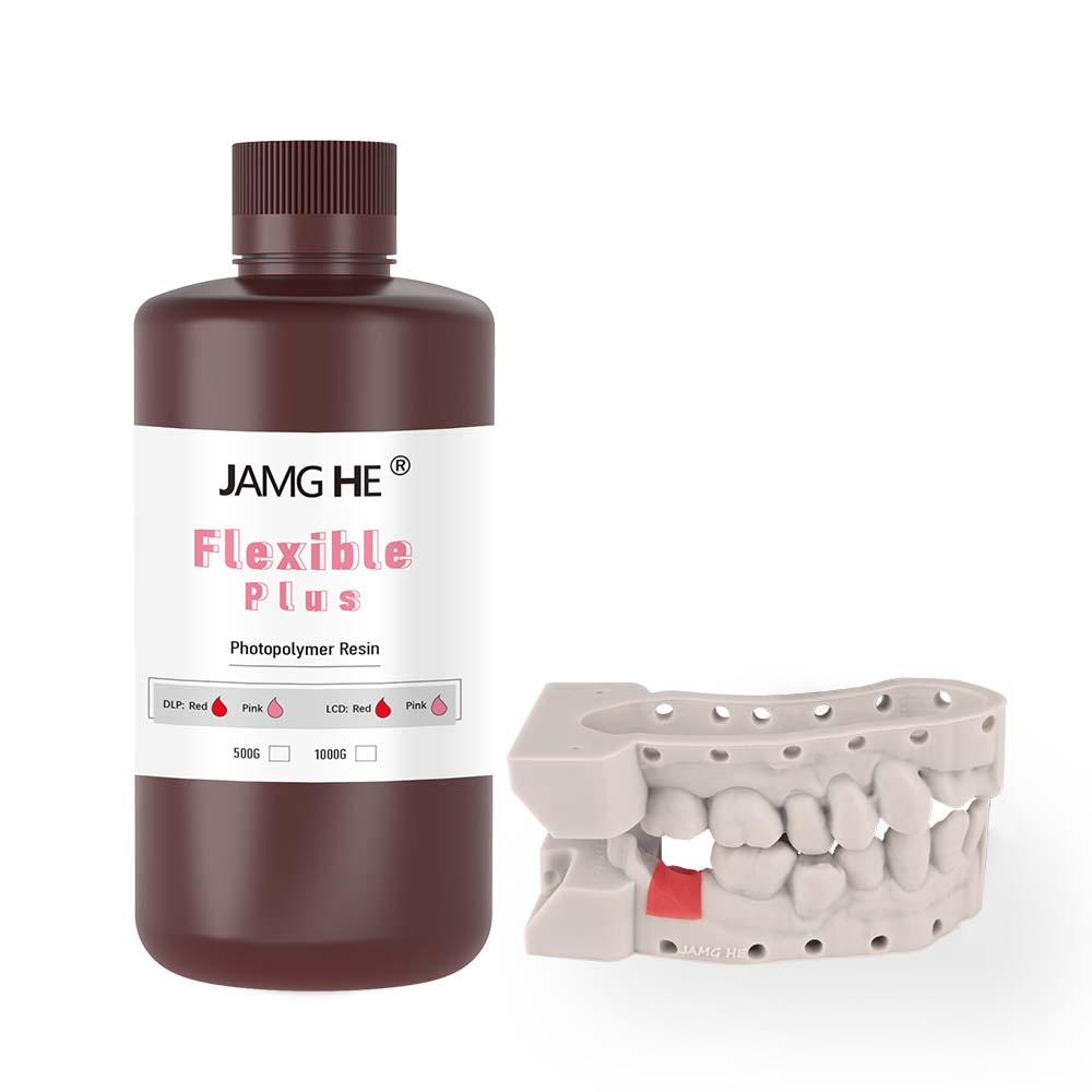 JAMG HE 405nm  Gingiva Mask Flexible Plus Resin - 500gm