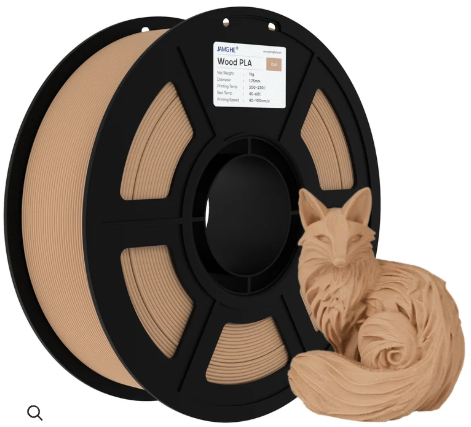 JAMG HE Wood PLA+ 1.75MM Filament 1KG