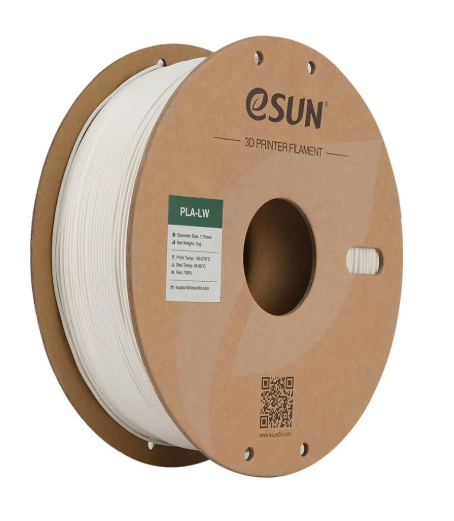 eSUN LW PLA 1.75MM Filament 1KG - White