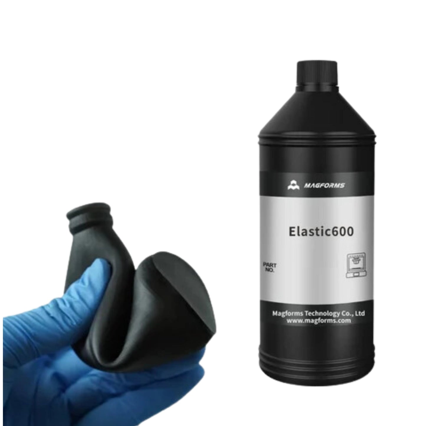 Magforms 405nm Elastic Resin EC600 500ml