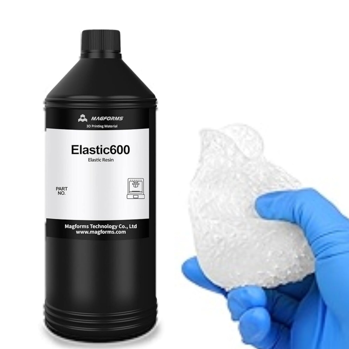 Magforms 405nm Elastic Resin EC600 500ml