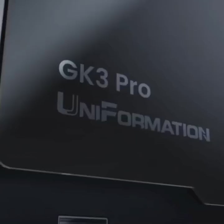 Load video: UniFormation GK3 Pro