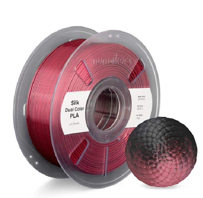 Numakers PLA Dual - Color Silk Filament 1.75 mm 1 KG