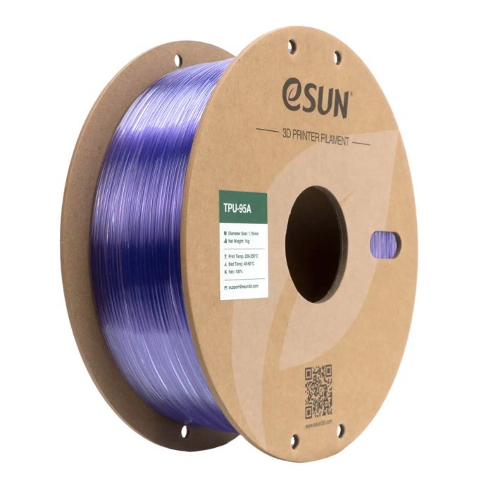 eSun eTPU-95A 1.75MM translucent Filament