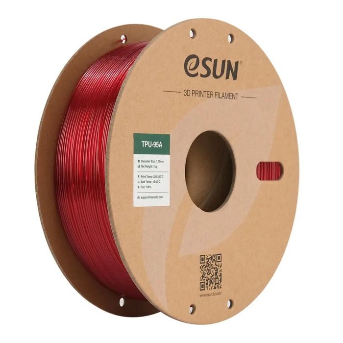 eSun eTPU-95A 1.75MM translucent Filament