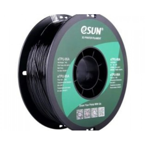 eSun eTPU-95A Filament 1.75mm Black (1Kg)